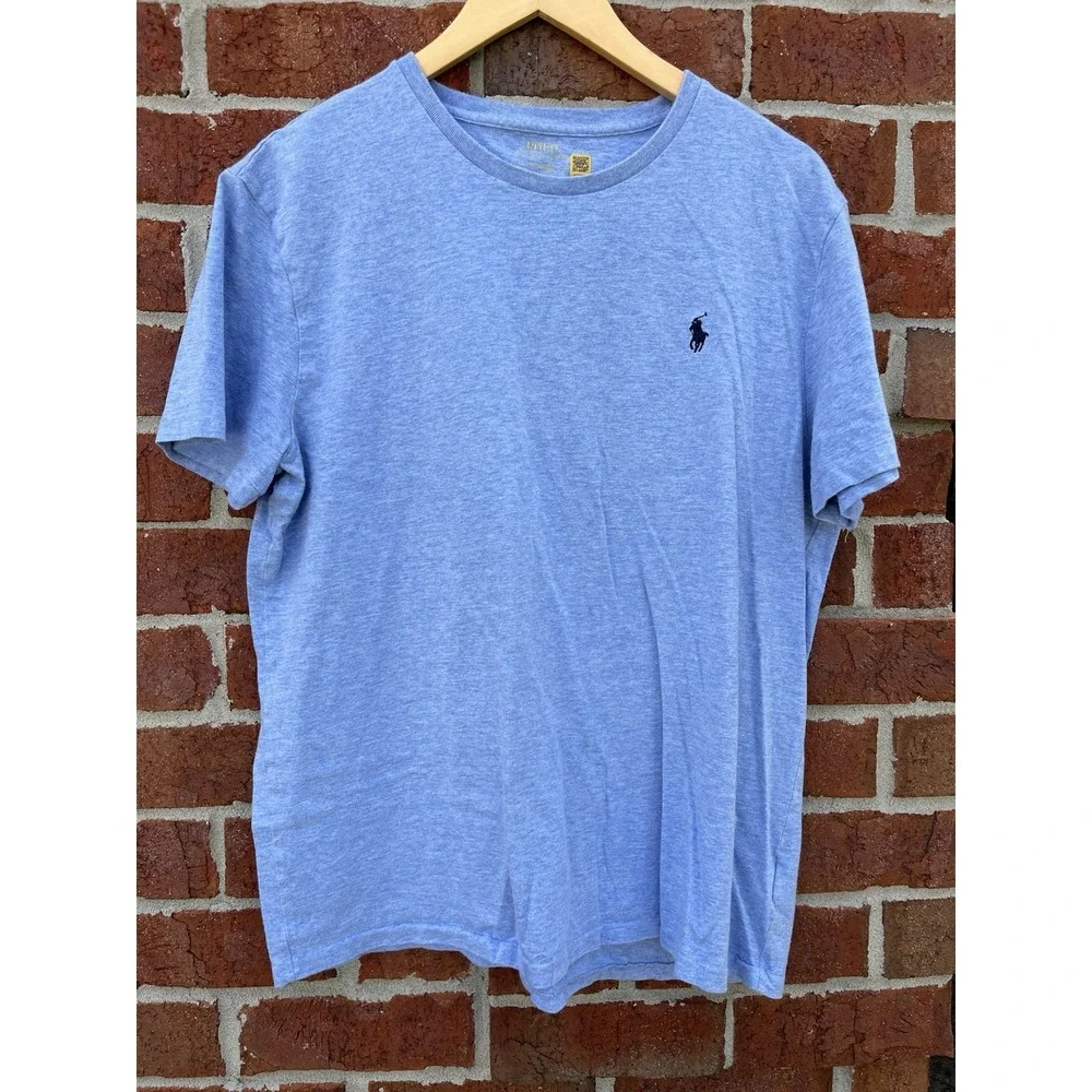 Lot of 3 Polo Ralph Lauren Men's sz Large Short Sleeve Crew Neck T-Shirts